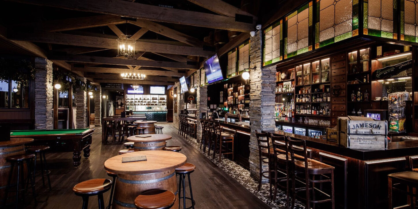 Finn McCool's Brisbane bar interior