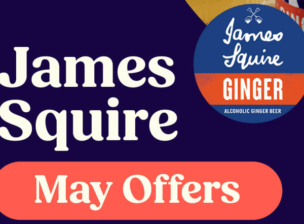 James Squire May Offers