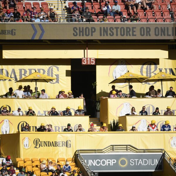 Viewers enjoying a game from the Bundaberg stands