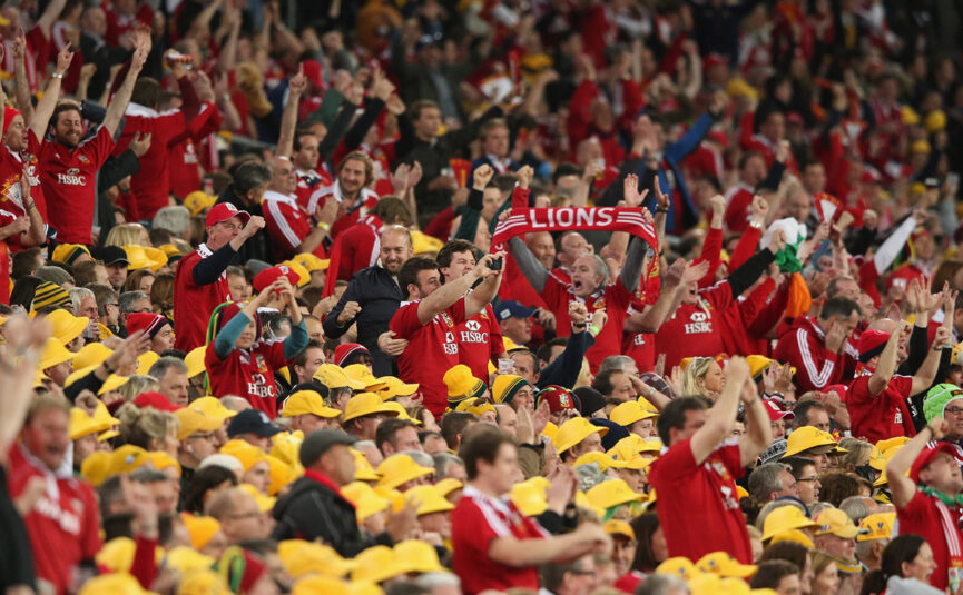 British & Irish Lions fans