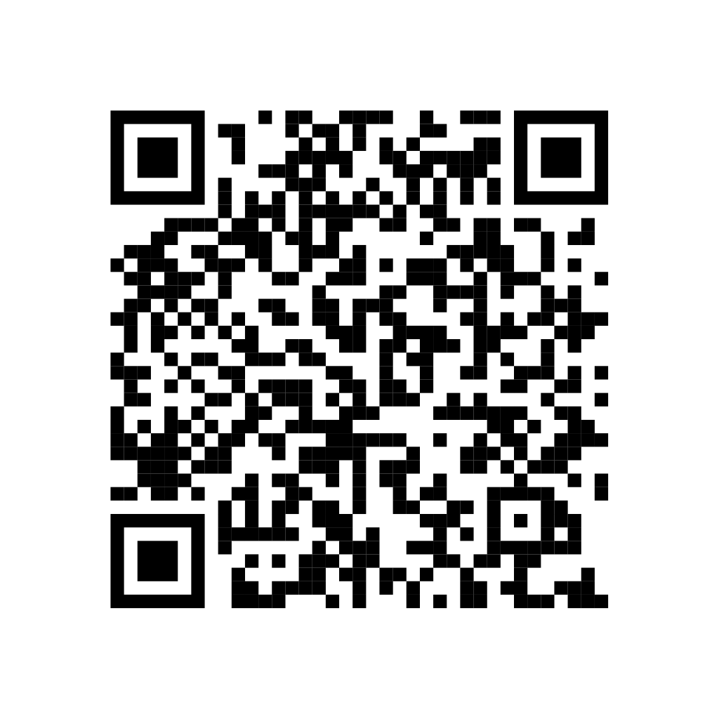 QR code scan to download the app