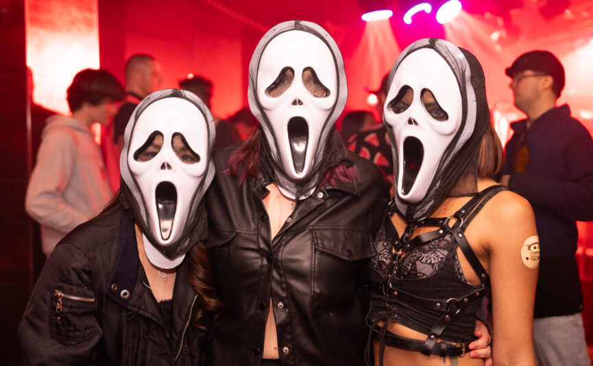 Halloween dance floor
